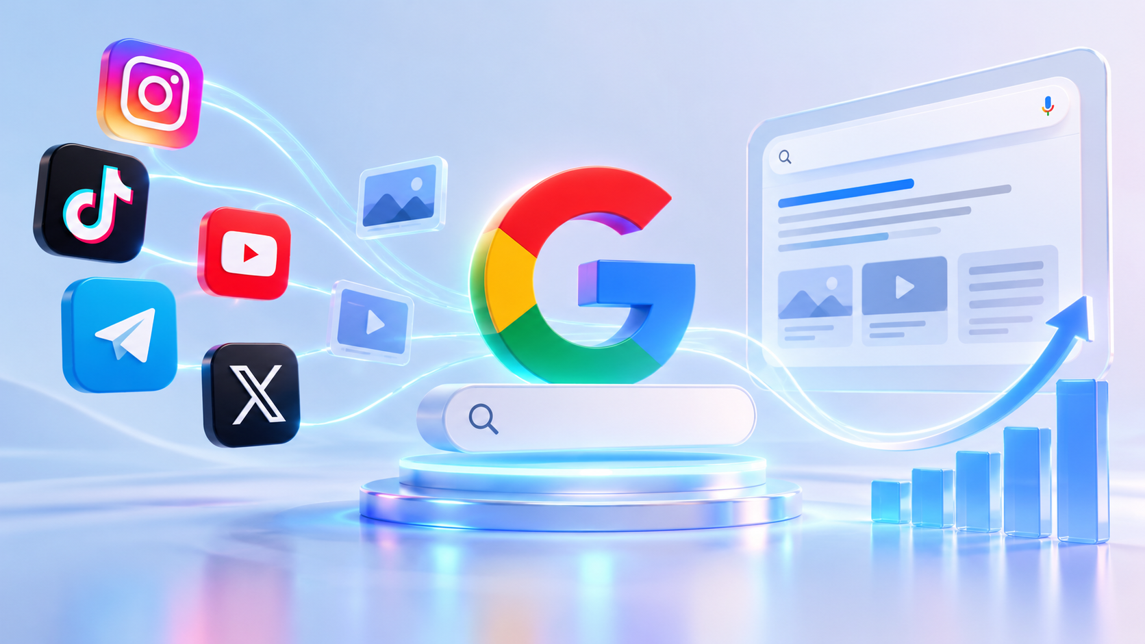 Социальные сети и AI-поиск Google: влияние SMM на SEO и продвижение бренда