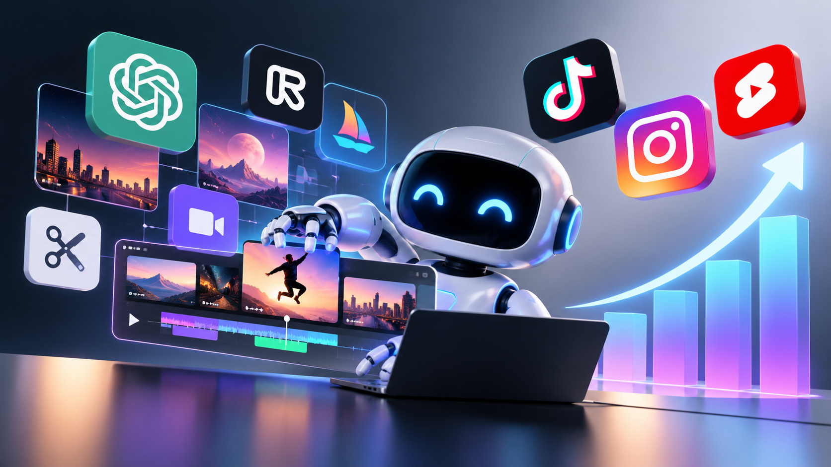 AI-инструменты для SMM в 2026 году: нейросеть создаёт видео для TikTok, Instagram Reels и YouTube Shorts